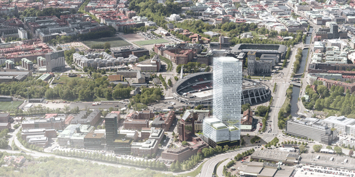 City Gate blir upp till 35 våningar högt och ett nytt landmärke för staden.