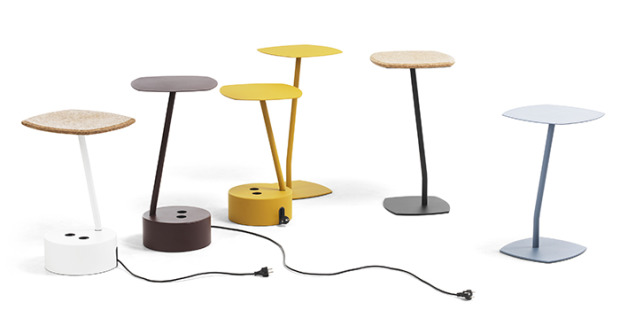 Bordet Add Cable Table från Lammhults finns i flera färger.