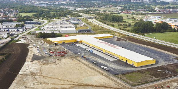 Nu är DHL på plats i sin nya anläggning i Malmö.