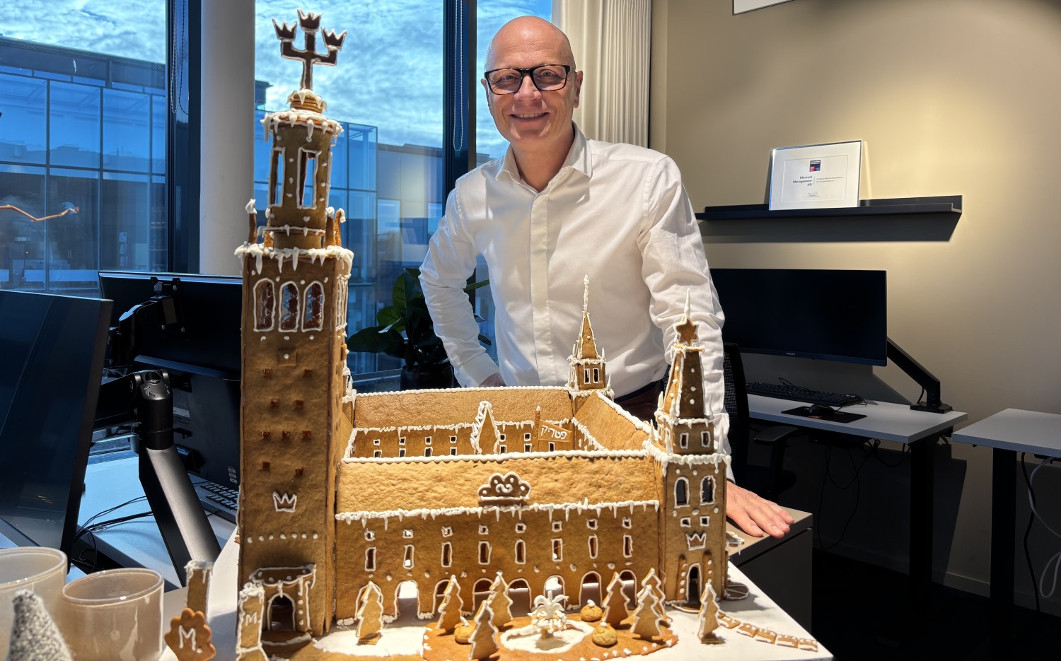 Patrik vann Ioffice årliga pepparkakstävling