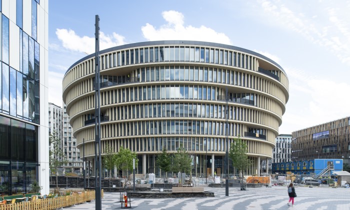 AstraZenecas Stockholmskontor flyttar till Forskaren som står klar för inflyttning i början av 2024. Foto: Anders Boberg