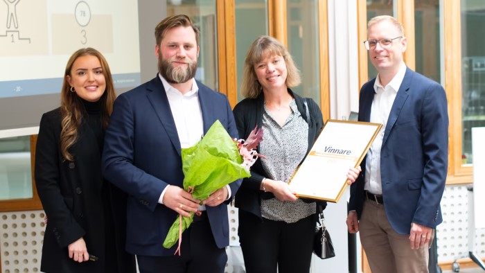 Hufvudstaden vinner även i år Fastighetsbarometern i kategorin storbolag.