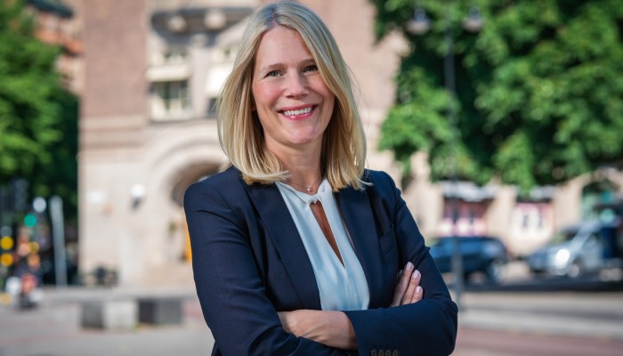 Jennie Hahmann Håkanson tillträder som tjänstedesigner på Humlegården den 15 augusti 2022. Foto: Lars Clason