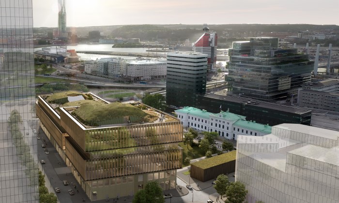 Jernhusen och NCC utvecklar den nya signaturbyggnaden Park Central.