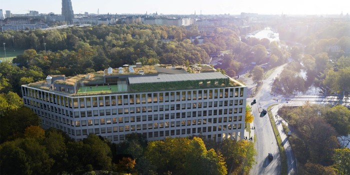 Gert Wingårdh har ritat huset som får en spännande takterrass med fokus på träning och välmående.