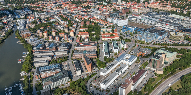 Solna strand har expanderat kraftigt under senare år.