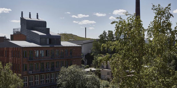 Gamla industrifastigheter får nytt liv. Foto: Atrium Ljungberg