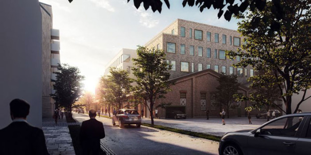Försäkringskassan har tecknat ett 6-årigt hyresavtal i nya fastigheten. Bild:Castellum