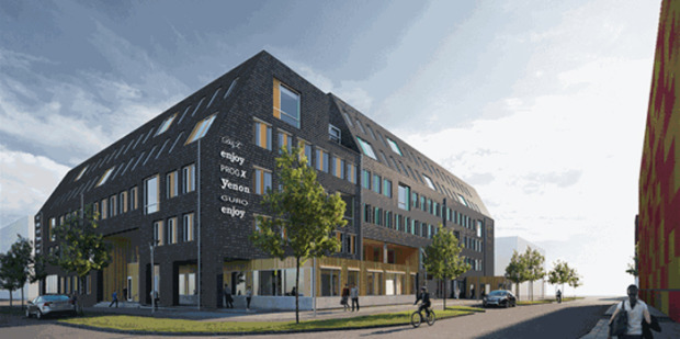 Efterfrågan på kontor i Hyllie fortsatt hög. Foto: Wihlborgs